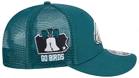 New Era Men's Philadelphia Eagles 2024 NFL Draft Green Low Profile 9Fifty Adjustable Hat