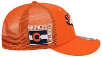 New Era Men's Denver Broncos 2024 NFL Draft Orange Low Profile 9Fifty Adjustable Hat