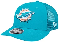 New Era Men's Miami Dolphins 2024 NFL Draft Aqua Low Profile 9Fifty Adjustable Hat