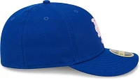 New Era Adult York Mets Mother's Day 2024 Blue Low Profile 59Fifty Fitted Hat