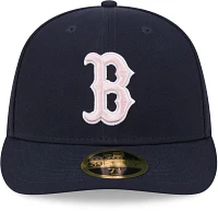 New Era Adult Boston Red Sox Mother's Day 2024 Navy Low Profile 59Fifty Fitted Hat