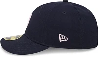 New Era Adult Boston Red Sox Mother's Day 2024 Navy Low Profile 59Fifty Fitted Hat