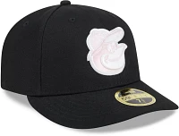 New Era Adult Baltimore Orioles Mother's Day 2024 Black Low Profile 59Fifty Fitted Hat