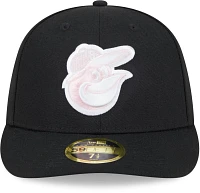 New Era Adult Baltimore Orioles Mother's Day 2024 Black Low Profile 59Fifty Fitted Hat