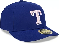 New Era Adult Texas Rangers Mother's Day 2024 Dark Blue Low Profile 59Fifty Fitted Hat