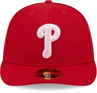 New Era Adult Philadelphia Phillies Mother's Day 2024 Red Low Profile 59Fifty Fitted Hat