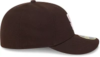 New Era Adult San Diego Padres Mother's Day 2024 Brown Low Profile 59Fifty Fitted Hat