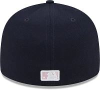 New Era Adult York Yankees Mother's Day 2024 Navy Low Profile 59Fifty Fitted Hat