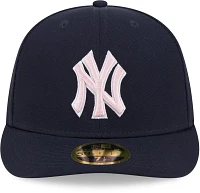 New Era Adult York Yankees Mother's Day 2024 Navy Low Profile 59Fifty Fitted Hat