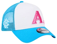 New Era Men's Arizona Diamondbacks Big League Chew Curveball Cotton Candy White A-Frame 9Forty Adjustable Hat