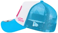 New Era Men's Arizona Diamondbacks Big League Chew Curveball Cotton Candy White A-Frame 9Forty Adjustable Hat