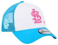 New Era Men's St. Louis Cardinals Big League Chew Curveball Cotton Candy White A-Frame 9Forty Adjustable Hat