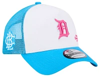 New Era Men's Detroit Tigers Big League Chew Curveball Cotton Candy White A-Frame 9Forty Adjustable Hat