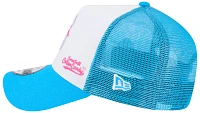 New Era Men's Seattle Mariners Big League Chew Curveball Cotton Candy White A-Frame 9Forty Adjustable Hat