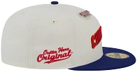 New Era Adult Cincinnati Reds Big League Chew White 59Fifty Fitted Hat