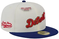 New Era Adult Detroit Tigers Big League Chew White 59Fifty Fitted Hat