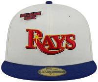 New Era Adult Tampa Rays Big League Chew White 59Fifty Fitted Hat