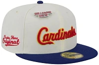 New Era Adult St Louis Cardinals Big League Chew White 59Fifty Fitted Hat