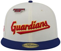 New Era Adult Cleveland Guardians Big League Chew White 59Fifty Fitted Hat