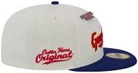 New Era Adult Cleveland Guardians Big League Chew White 59Fifty Fitted Hat