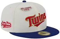 New Era Adult Minnesota Twins Big League Chew White 59Fifty Fitted Hat