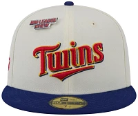 New Era Adult Minnesota Twins Big League Chew White 59Fifty Fitted Hat