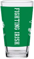 Indigo Falls Notre Dame Fighting Irish 16 oz. Mascot Pint Glass