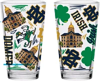 Indigo Falls Notre Dame Fighting Irish 16 oz. Local Pint Glass