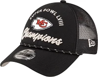 New Era Adult Super Bowl LVIII Champions Kansas City Chiefs Parade 9Forty Adjustable Hat