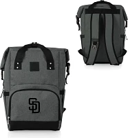 Picnic Time San Diego Padres OTG Roll-Top Cooler Backpack