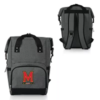 Picnic Time Maryland Terrapins Roll Top Cooler Backpack