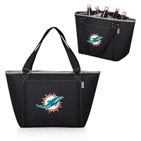 Picnic Time Miami Dolphins Black Topanga Cooler Tote Bag