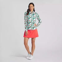 PUMA Women's YouV Tropic 1/4 Zip Golf Pullover