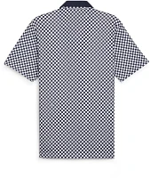 PUMA X Arnold Palmer Men's MATTR Checkered Golf Polo