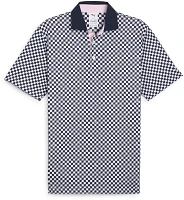 PUMA X Arnold Palmer Men's MATTR Checkered Golf Polo