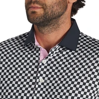 PUMA X Arnold Palmer Men's MATTR Checkered Golf Polo