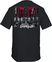 New World Graphics Men's Georgia Bulldogs Black Panos T-Shirt