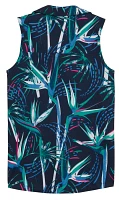 PUMA Women's MATTR Paradise Sleeveless Golf Polo