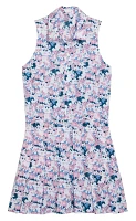 PUMA Women's Bloom Pleated Sleeveless Golf Dress