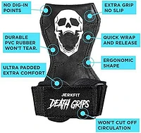 JerkFit Death Grips Premium Heavy Lifting Straps