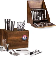 Picnic Time Texas Rangers Madison Tabletop Bar Tool Set