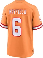 Nike Men's Tampa Bay Buccaneers Baker Mayfield #6 Alternate Orange Game Jersey