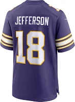 Nike Men's Minnesota Vikings Justin Jefferson #18 Alternate Purple Game Jersey