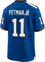 Nike Men's Indianapolis Colts Michael Pittman #11 Alternate Blue Game Jersey