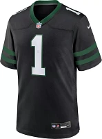 Nike Men's New York Jets Ahmad Sauce Gardner #1 Alternate Black Game Jersey