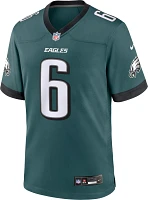 Nike Men's Philadelphia Eagles DeVonta Smith #6 Teal Game Jersey