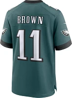 Nike Men's Philadelphia Eagles A.J. Brown #11 Teal Game Jersey