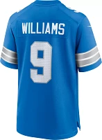 Nike Men's Detroit Lions Jameson Williams #9 Blue Game Jersey