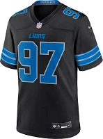 Nike Men's Detroit Lions Aidan Hutchinson #97 Alternate Black Game Jersey