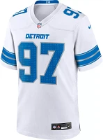 Nike Men's Detroit Lions Aidan Hutchinson #97 White Game Jersey